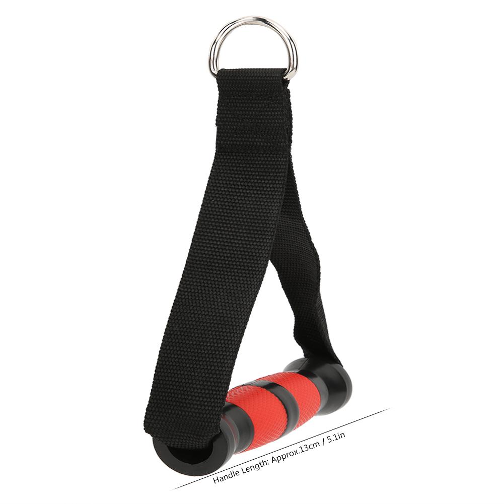 Resistance Bands Handles Strength Training Heavy Duty Pull Handle Grips Gym Fitness Workout EquipmentRed