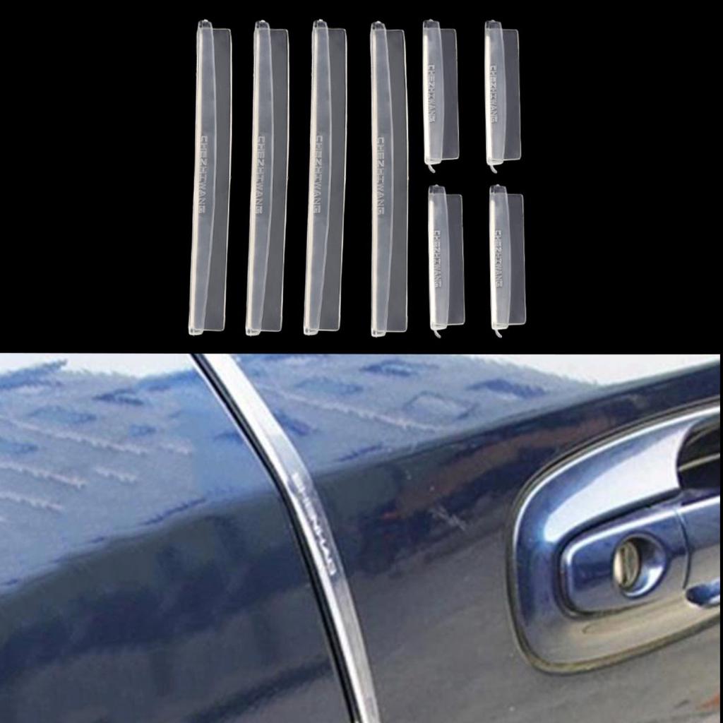 8pcs Car Door Protector Edge Guard Anti-scratch Rub Strips Bumper Accessories
