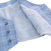 Famuka Formal Long Sleeve Shirt and Pants Check Perfect for Kindergarten Entrance School Entrance Shrine and Birthdays Size Boys' Suit, Set, Pattern,