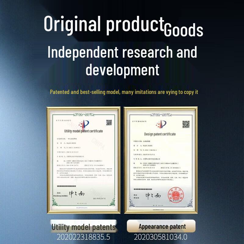 HEZHENG Portable Wireless Octopus Head Massager