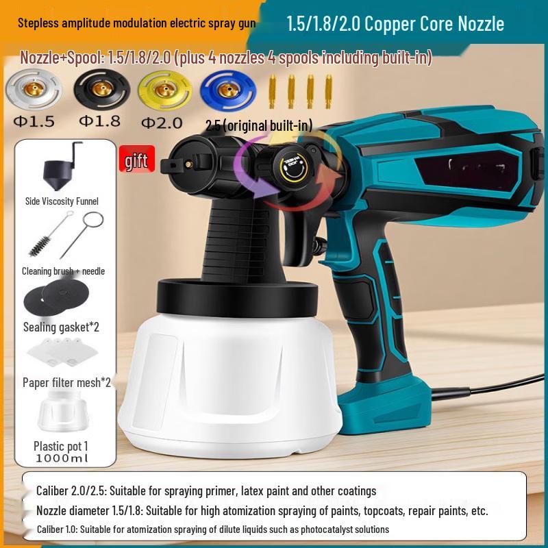 

SHEYUE Electric High-Pressure Paint Sprayer CN plug (adapter included)