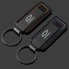 for Chevrolet High-Grade Metal Leather Key Rings Keyrings Car Keychain Blazer IMPALA Cobalt ORLANDO SILVERADO SUBURBAN TRAX BOLT