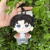 12cm/4.72in Anime Ackerman Stuffed Doll Plush Keychains Pendant Peripherals Accessories Cotton Collectible Decoration Stitch Toy