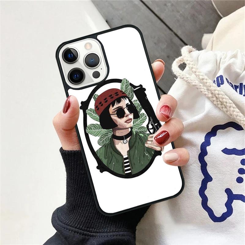 Killer Leon Phone Case For iPhone 17 Air 15 16 Cover 11 13 14 Pro Max 12 Plus Max Fundas