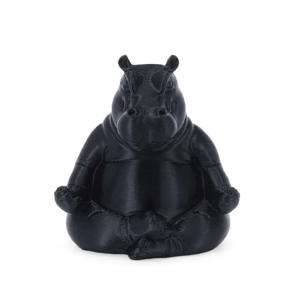 3D Printing Yoga Hippopotamus Statue Hippopotamus Figurine Resin Hippopotamus Decorative Ornaments Mini Multiple Styles