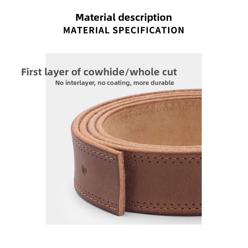 Meier Pure copper buckle handmade genuine leather belt female first layer cowhide casualeasiest for match women's belt