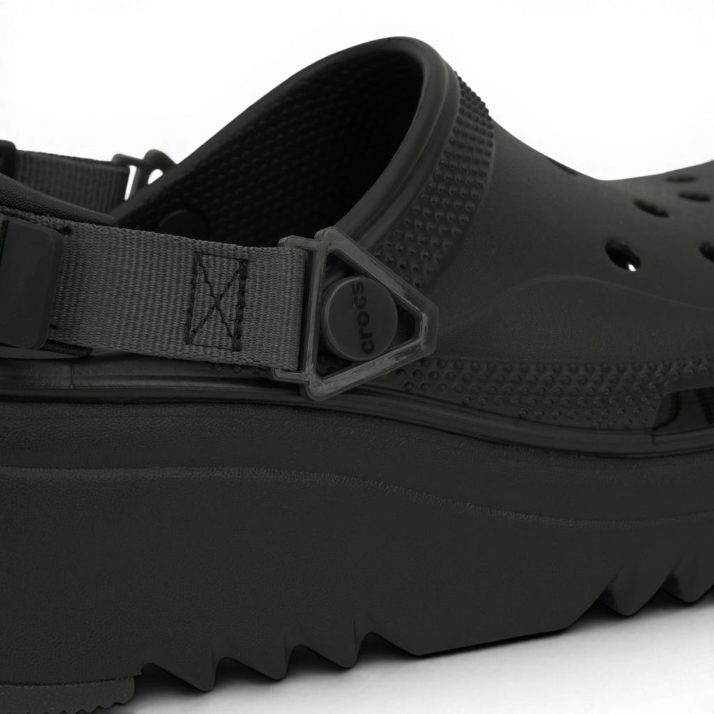 Crocs Hiker Xscape EVA Hunter Thick Sole Clogs 5cm Unisex Footwear Black 208365-001