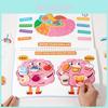 Wooden Busy Book For Kids Educational Cognitive Tactile Activity Toy For Early Learning