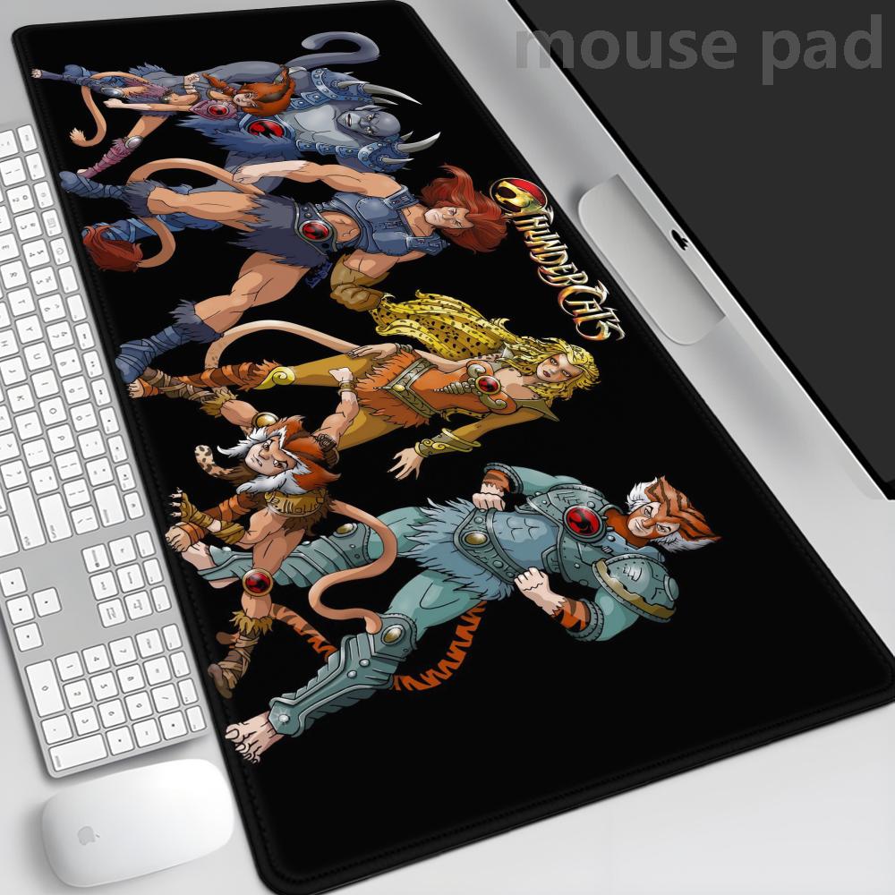 ThunderCats Cartoon Large Mouse Pad PC Gaming Accessories Landscape Rubber Computer Desk Mat Extended Pad
