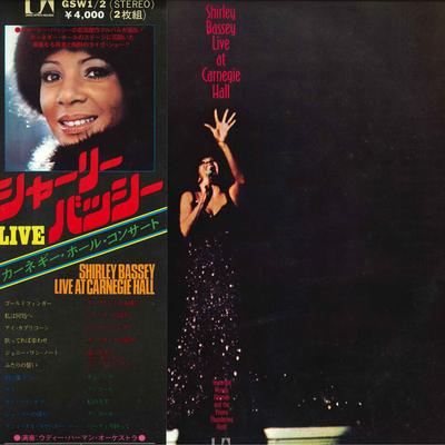 LP Record SHIRLEY BASSEY - Shirley Bassey Live At Carnegie Hal GSW12 UNITED ARTISTS 1973 Japan Obi Pop Used