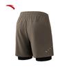 Anta C5 Men's Zero-Pressure Quick-Dry 2-in-1 Running Shorts