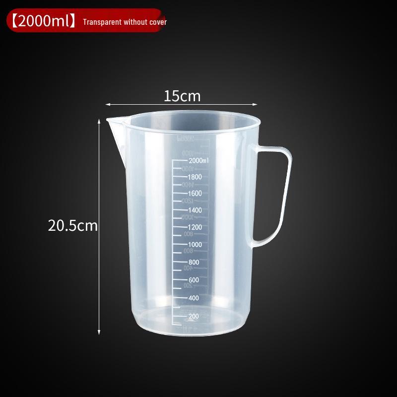 Hengzhi Large-Capacity Food-Grade Plastic Measuring Cup for Milk Tea