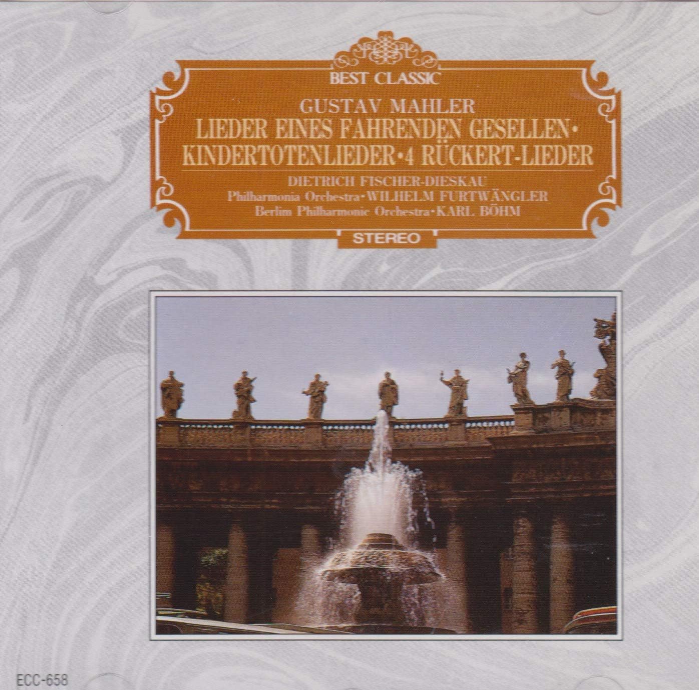 

CD CLASSIC - Lieder Eines Fahrenden Gesellen, Li ECC658 Japan ObiSoul/Funk Used