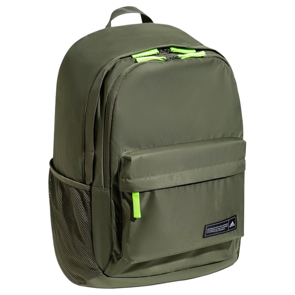 Adidas Recycled Polyester Backpack Regular Unisex Strata Olive Green JP1234