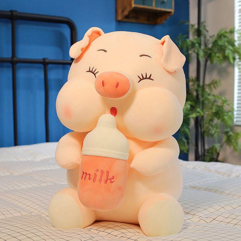 Adorable Cartoon Piggy Stuffed Pillow Cushion For Comfort And Cuddly Support