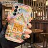 Phone Case: 2D Flat, Suitable for Samsung Galaxy A34 A35 M05 M06 S20 S22 S21 FE Plus 5G Protective Case, Plush Bakery, Perfect Christmas and Halloween