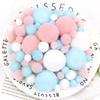 Colorful High Elastic Plush Pom Poms & Chenille Stems for DIY Crafts & Kindergarten Projects