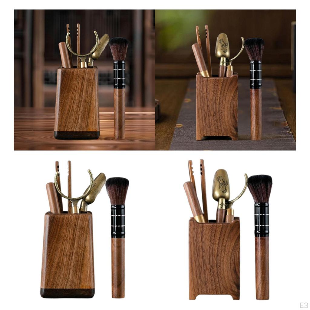 Chinese Kung Fu Tea Set ,Tea Ceremony Accessories, Desktop Holder Art Utensils for