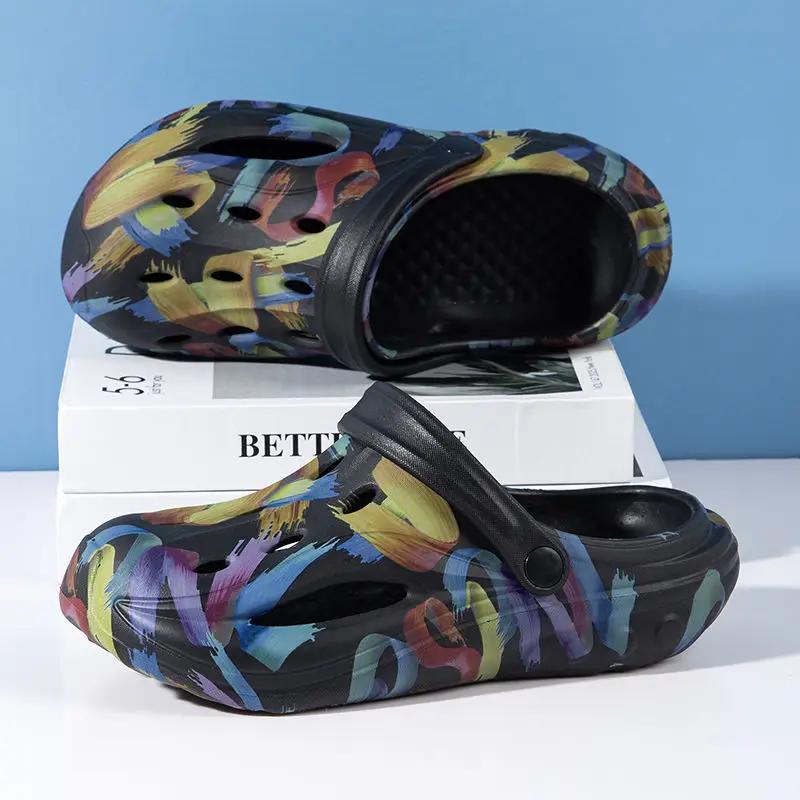 Chaussures de plage tendance pour hommes, sandales d'extérieur antidérapantes, confortables, tendance 2024, à prix abordables et élégants.