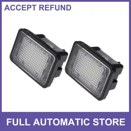 

LED License Plate Light TWO for Mercedes-Benz GLK300 2010-2013