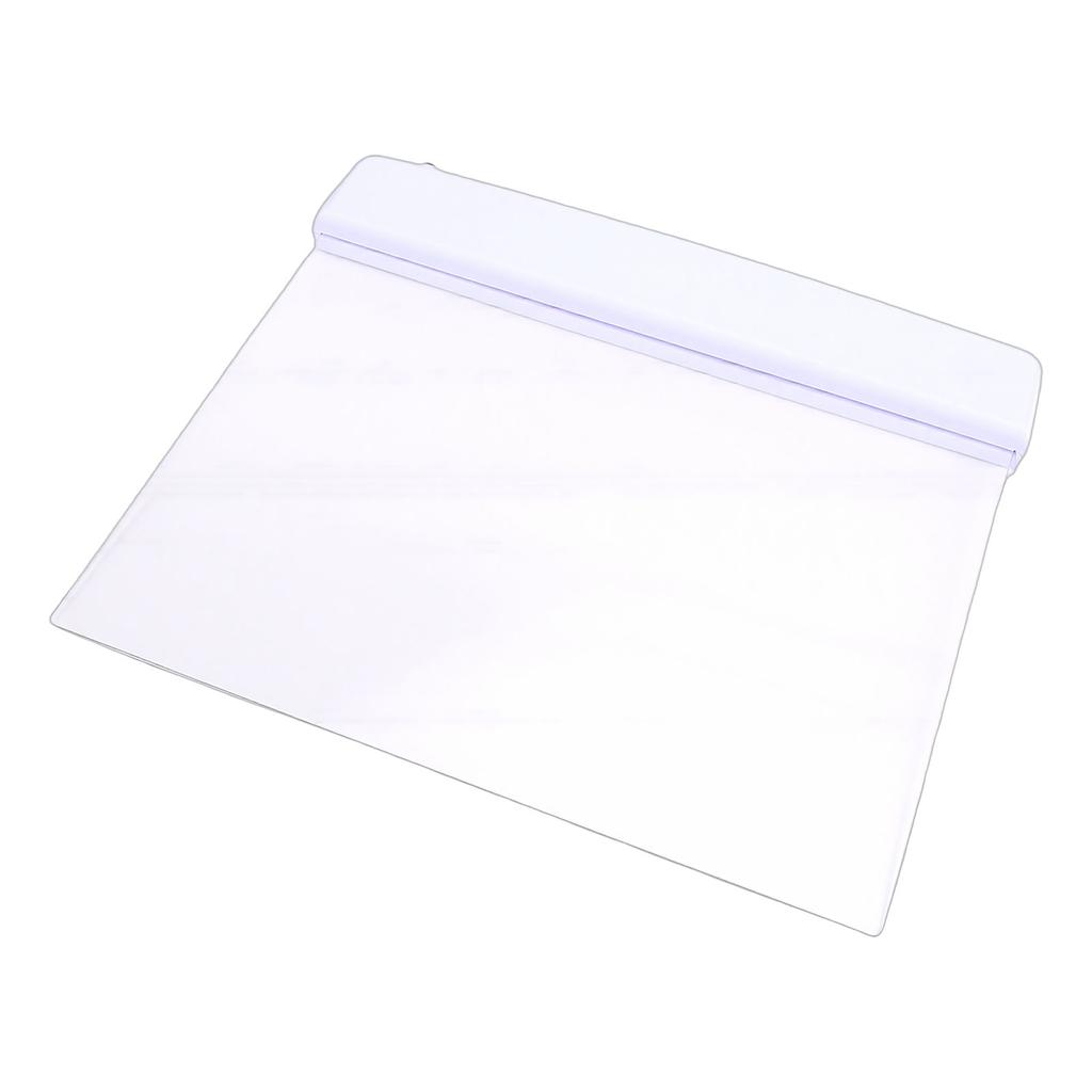 Flat Book Light Night Reading Clear LED Full Page Panel Plate Lamp for Students Book Lovers White