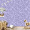 Wallpaper School Supplies Blue and White for Living Room and Bedroom 50x1000