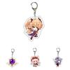 Vibrant Cartoon Keychain With Alloy Silicone Chain For Kids And Fans