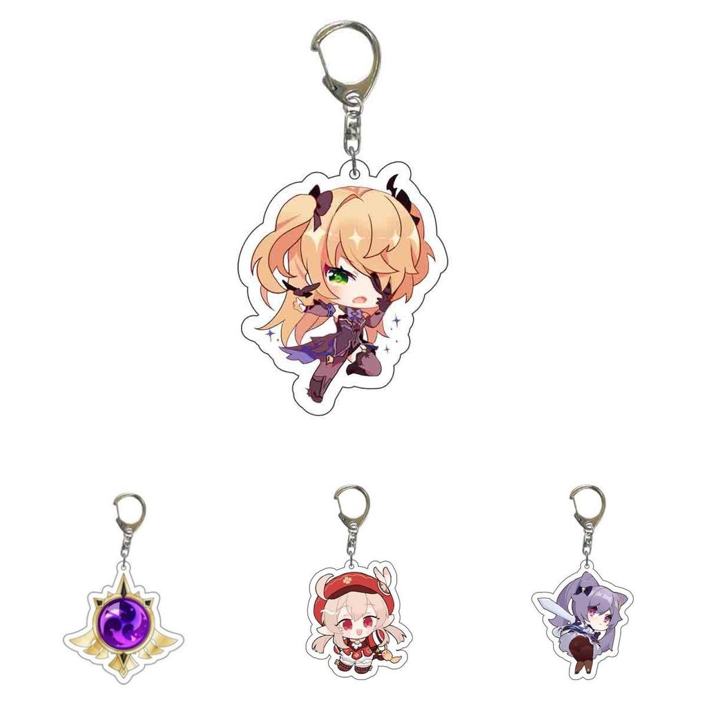 Vibrant Cartoon Keychain With Alloy Silicone Chain For Kids And Fans