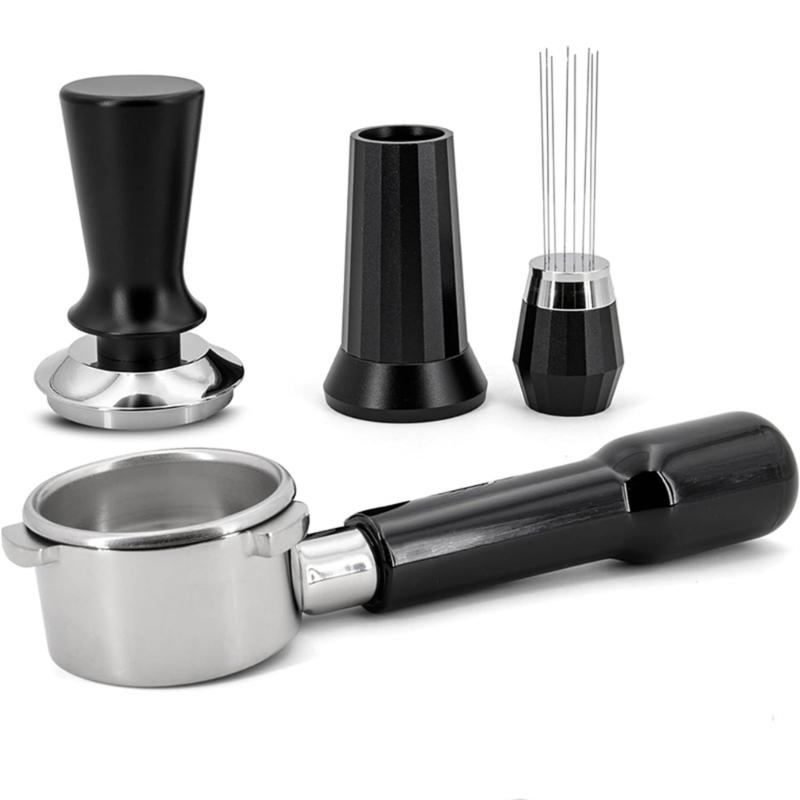 

Coffee Press Tamper Coffee Portafilter Coffee Needle Stirrer Coffee Brewing Tool Perfect for Home and Commercial Use 1