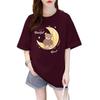 2026 European Style Plus Size Women's Cotton Short Sleeve T-shirt - Hot Selling, Loose, Slimming, Versatile, and Trendy