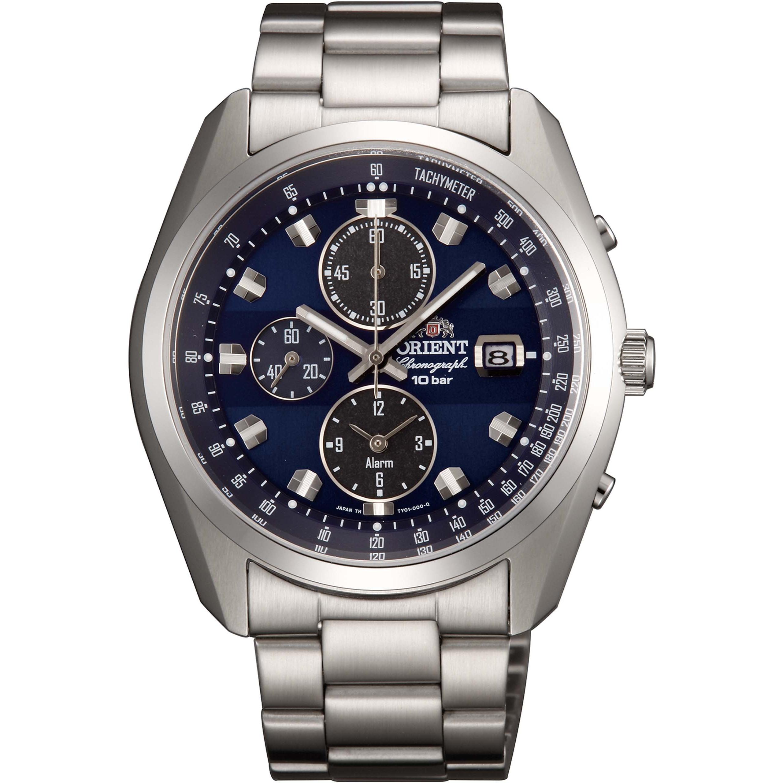 

[ORIENT] Мужские часы NEO70 s Solar Chronograph, японского производства, с гарантией, темно-синие