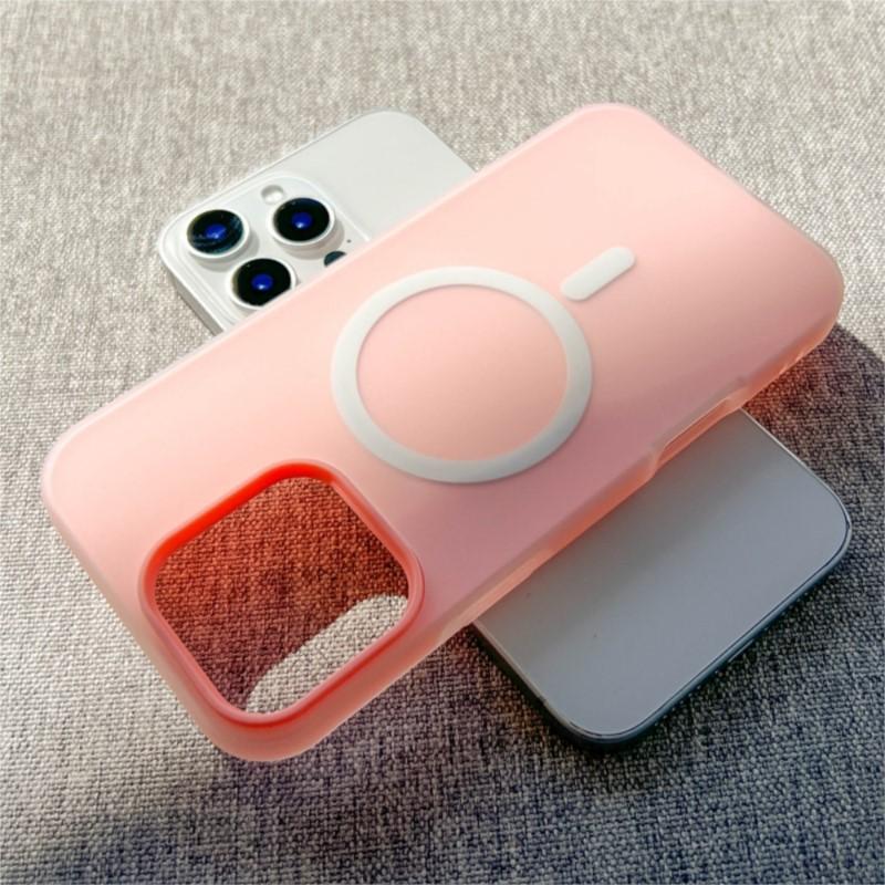 Candy Color 2IN1 for Magsafe Case for For Iphone 17 Air 16 15 14 13 12 Pro Max 11 16Plus 16E Magnetic Clear Matte Soft Cover