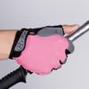 Women's Lambskin Leather Fur Winter Gloves with Hand-Muff - Cold Weather Protection.