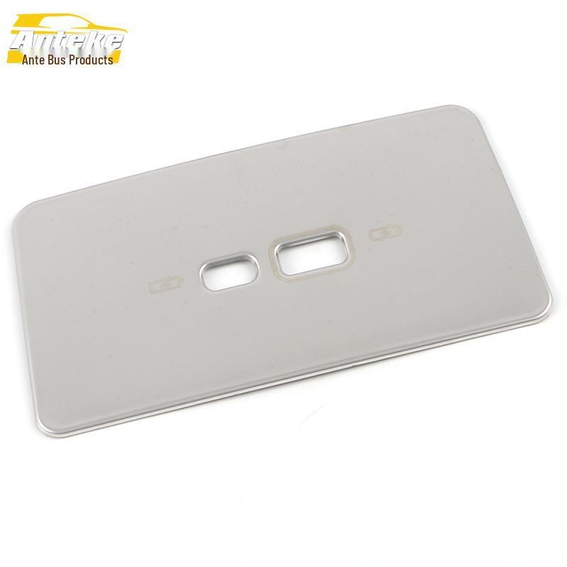 Teramont Rear USB Panel Stainless Steel Decorative Sequin Stickers - Fits 21 Models