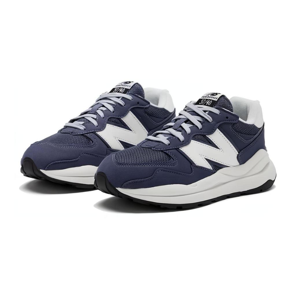 New Balance Comfortable Low-Top Durable Breathable Casual Shoes Kids Sneakers Navy-Blue GC5740VA
