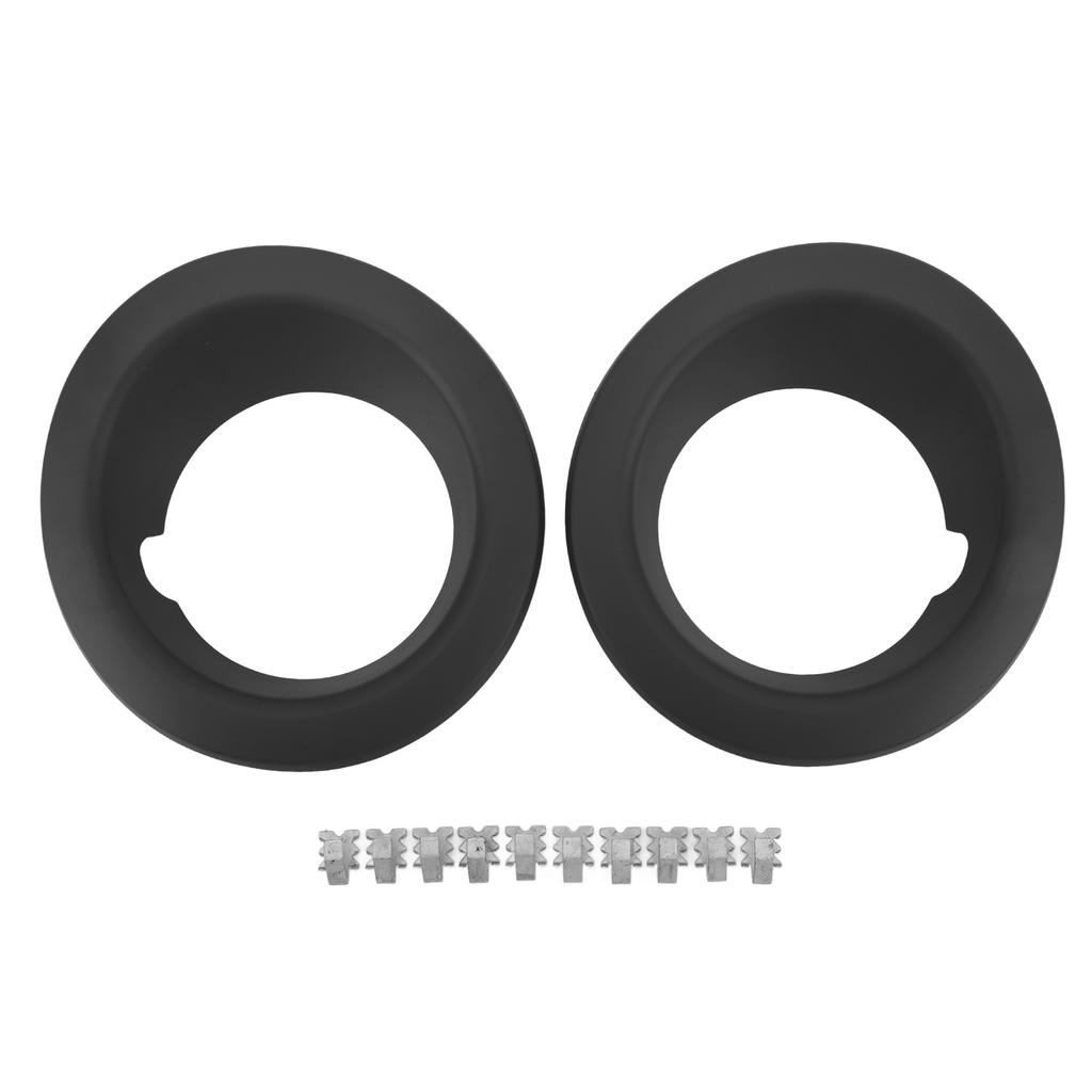 1 Pair Fog Light Bezel DXB000231LML Front Bumper Fog Light Cover Grille for Range Rover Sport L320 2006‑2009