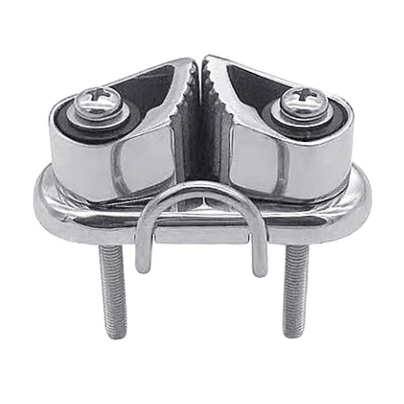 

Boat Cleats for 3‑15mm Ropes Cleat Leading Rings Fairlead for Dinghy Boat Pilates Equipment Kayak Cleats 1