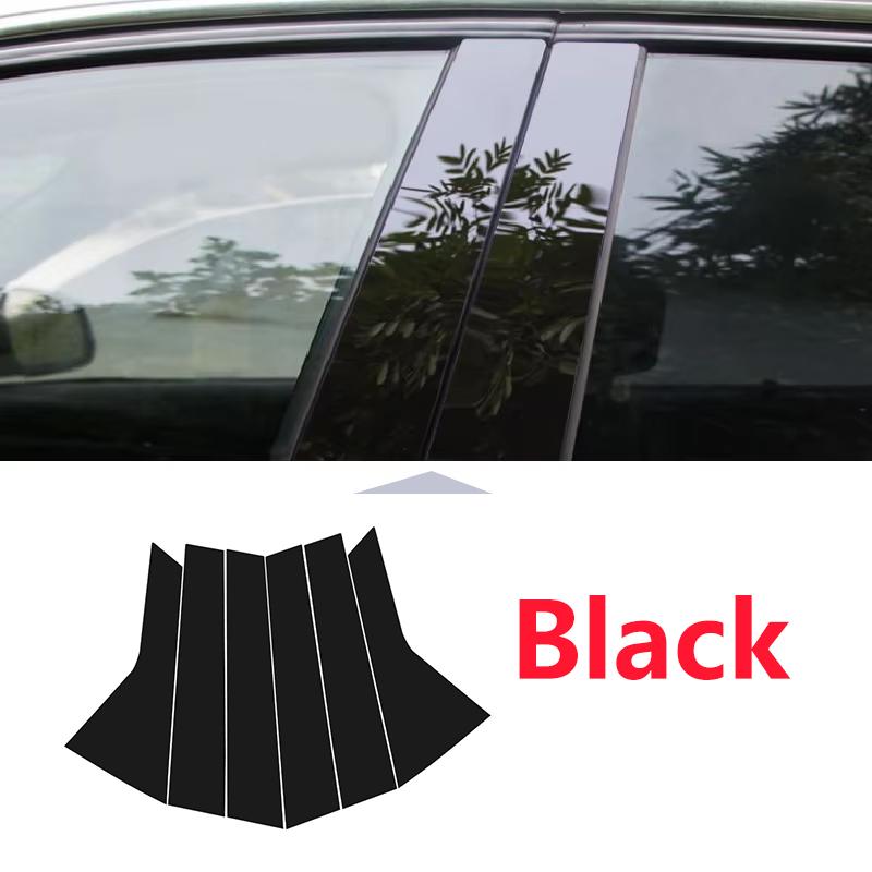 Für Mercedes Benz B-Klasse W245 170 180 2004~2011 Fensterzierleisten Abdeckungen Mittlere Folie Säule B C Säulen Pfosten Aufkleber Auto Zubehör