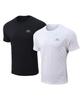 BORN TO WIN [2 Pack] Essential Pack Muscle Fit T-Shirts [Black White]
