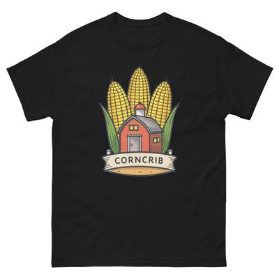 Corncrib Farming Rural Life Agriculture T-Shirt