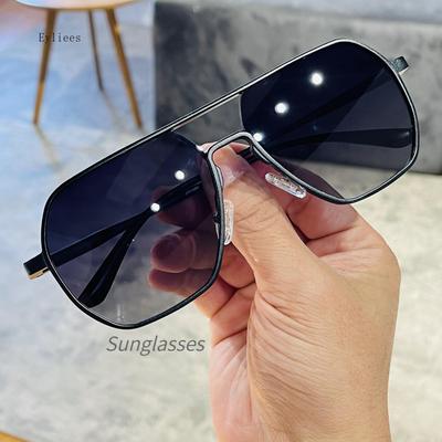 Pilot Sunglasses For Men Fashion Metal Anti Glare Driving Sun Glasses Male Trending Products Shades Women Glasses For Men