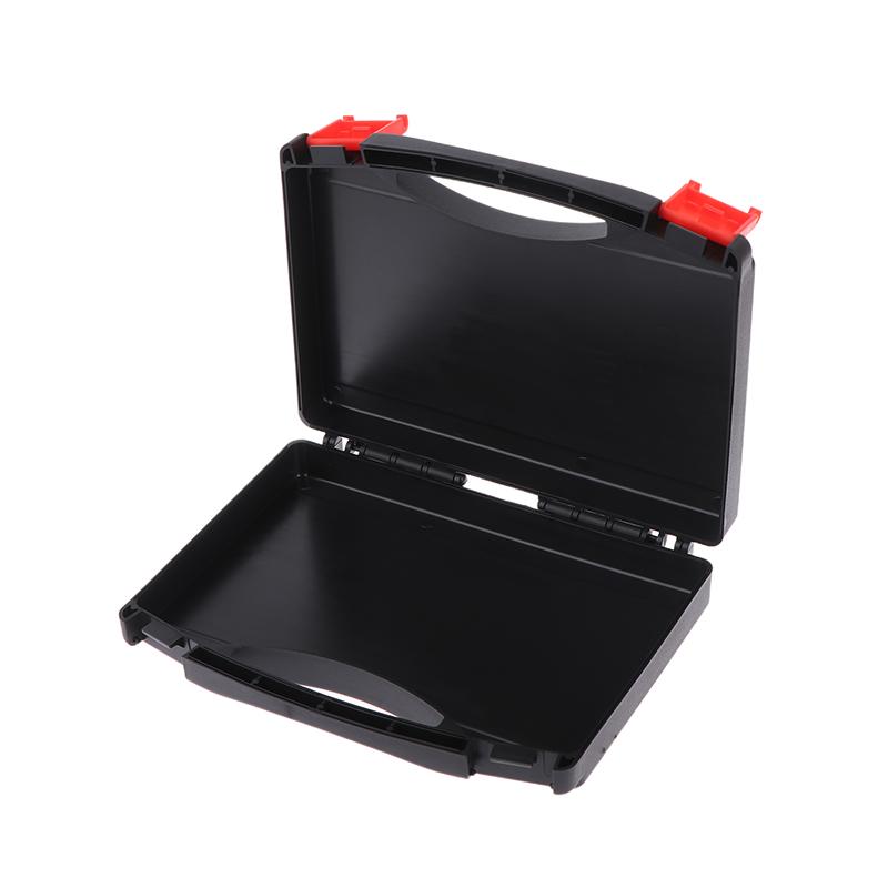 Portable Instrument Storage Plastic Box Handle Tool Box Car Electronic Component Storage Box