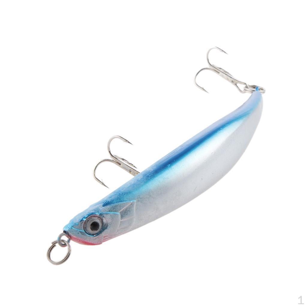 

Saltwater 11cm Fishing Baits Hooks Crankbait Blue