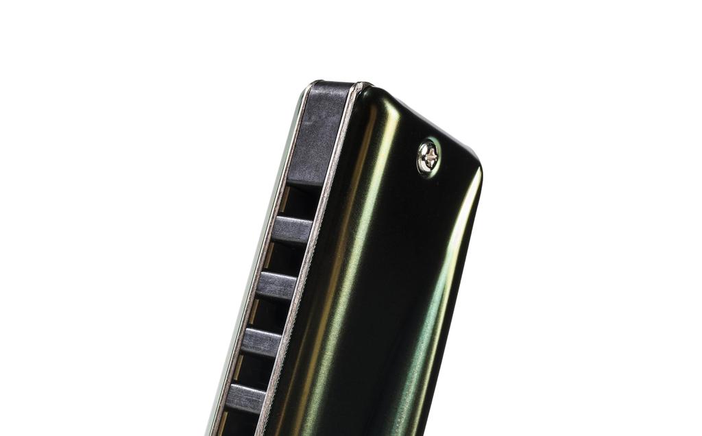 SUZUKI 10 Hole Harmonica OLIVE C Key C-20