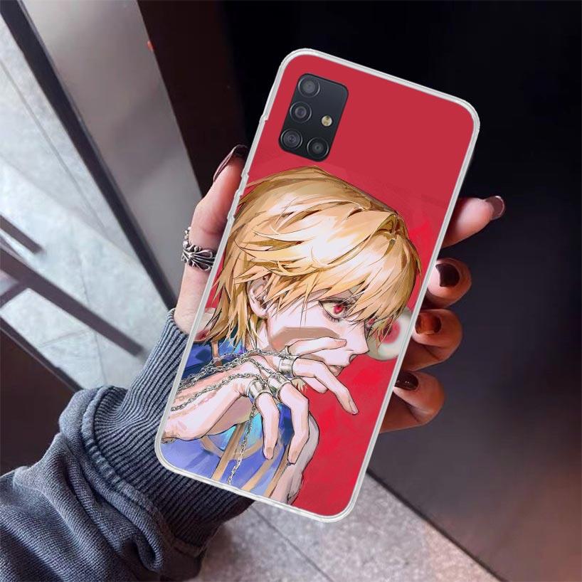 Huner X-Hunters Kurapika Phone Case For Samsung Galaxy A12 A52S A42 A32 A22 A51 A50 Note 20 Ultra 10 S10 Plus A71 A70 A31 A30 A1