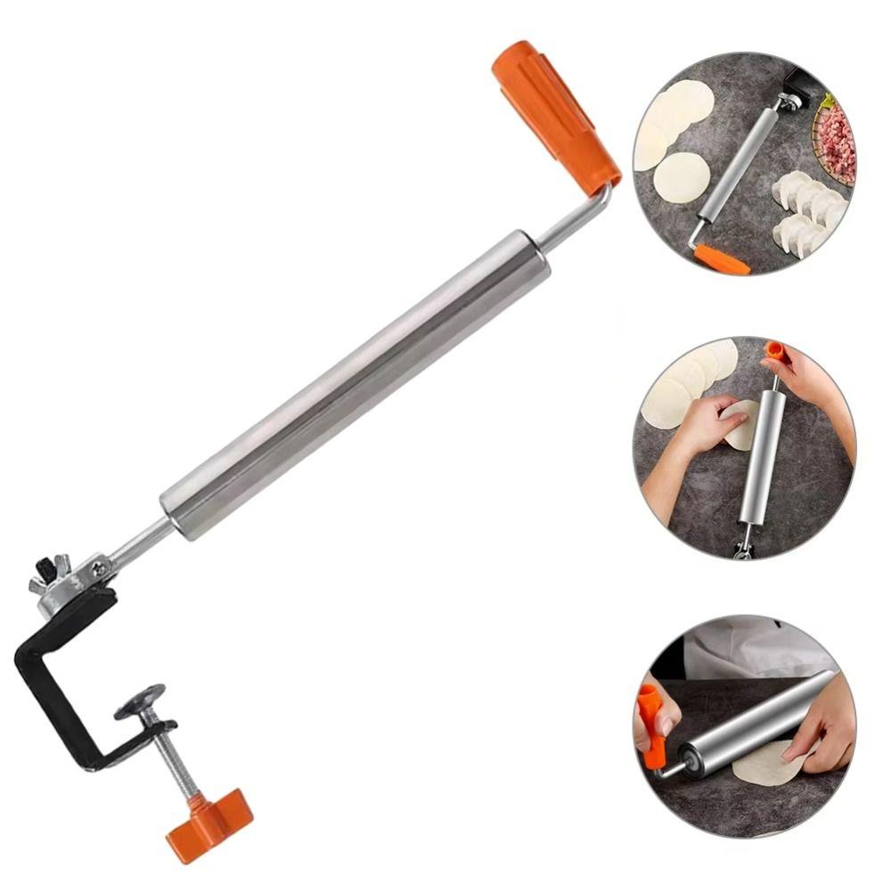 360 Degree Rotating Dough Roller Smooth Surface Kitchen Baking Tool  Pastry Baking