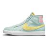 Nike Zoom Blazer Mid Premium Sb 'Light Dew Zitron' Skateboard-Schuhe DA1839-300