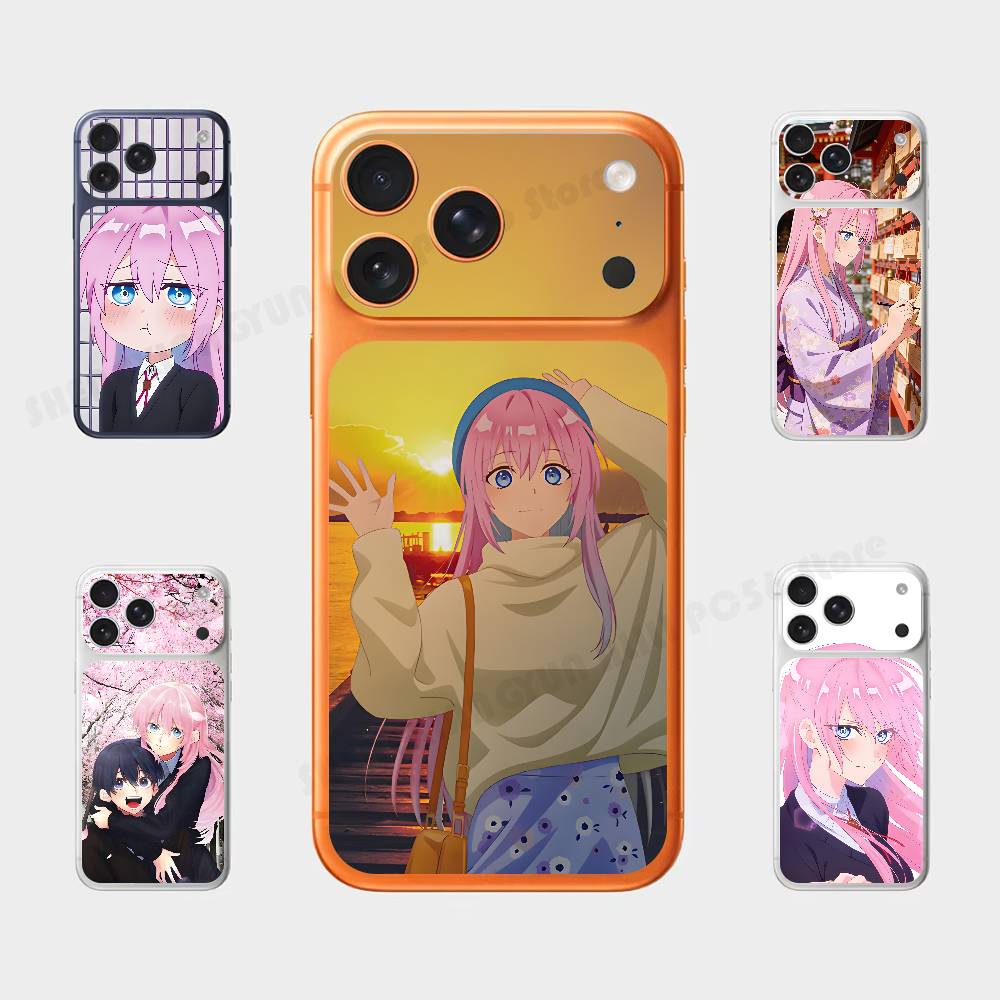 Shikimori-san Izumi Anime Figure For Iphone 17 Pro ProMax Back Protective Decorative Sticker Back Cover
