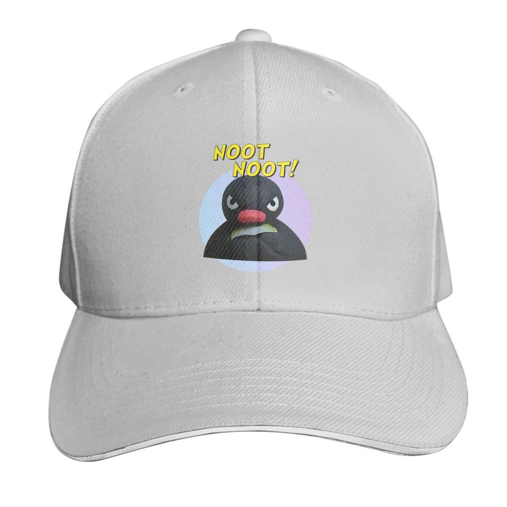 Pingu Noot Noot Logo Angery Pingu Cap Fashion Casual Baseball Caps Adjustable Hat Hip Hop Summer Unisex Baseball Hats
