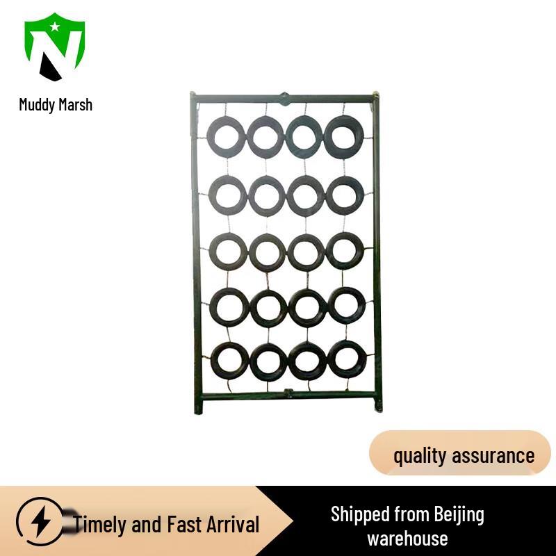 Outdoor Mud Tire Climbing Wall